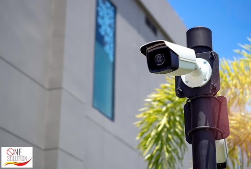 Office Entrance Day and Night CCTV Camera